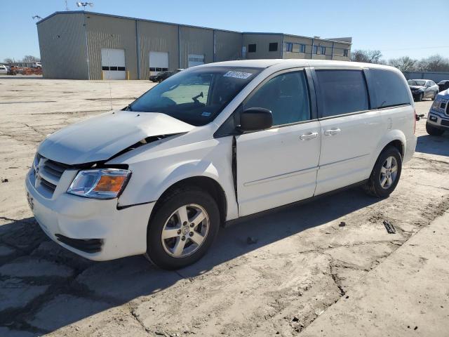 DODGE GRAND CARA 2009 white  flexible fuel 2D8HN44E99R575414 photo #1