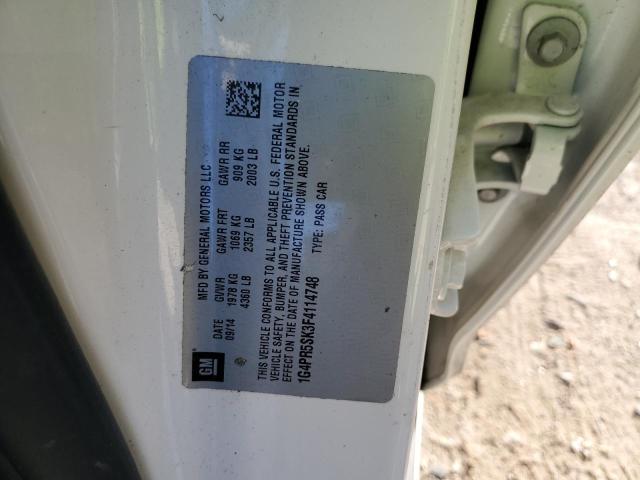 2015 BUICK VERANO CON 1G4PR5SK3F4114748