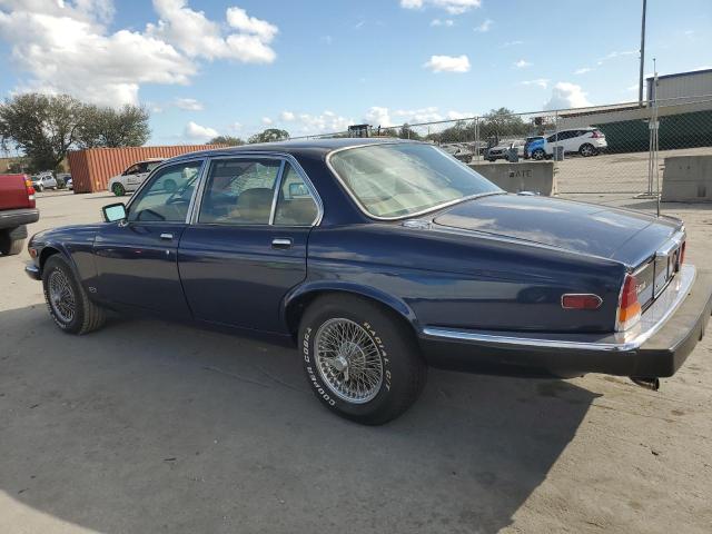 JAGUAR XJ6 1985 blue sedan 4d gas SAJAV1342FC426274 photo #3