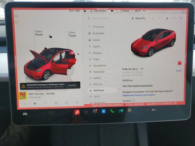 2024 TESLA MODEL Y - 7SAYGDEEXRA269082
