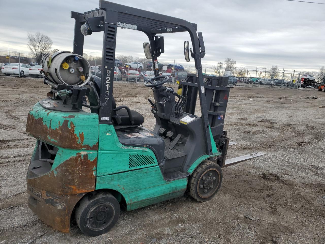 Lot #3034423716 2017 MITSUBISHI FORKLIFT