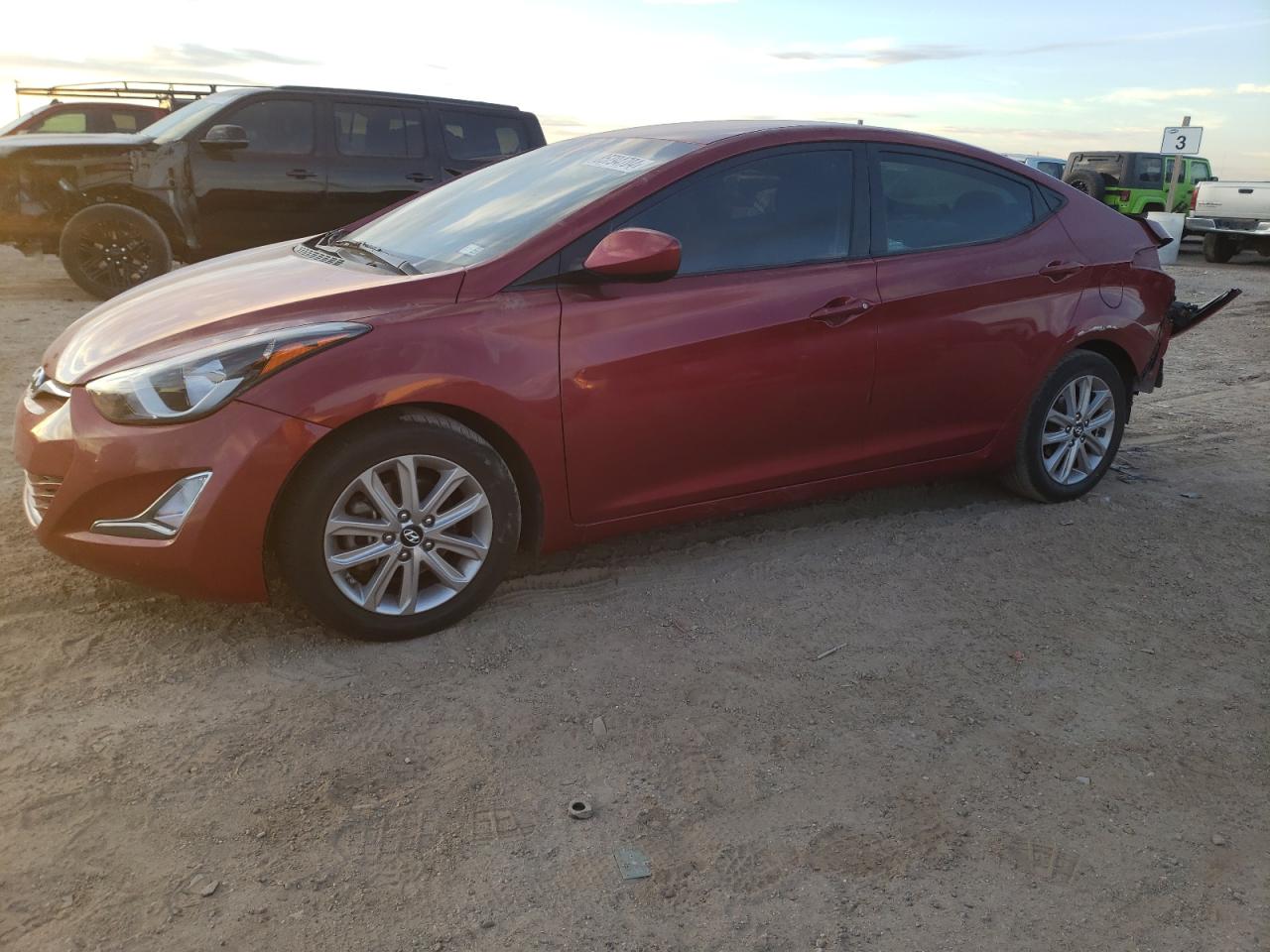 Lot #3048751756 2015 HYUNDAI ELANTRA SE