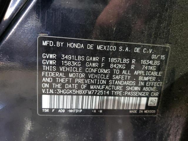 2015 HONDA FIT EX - 3HGGK5H8XFM772514