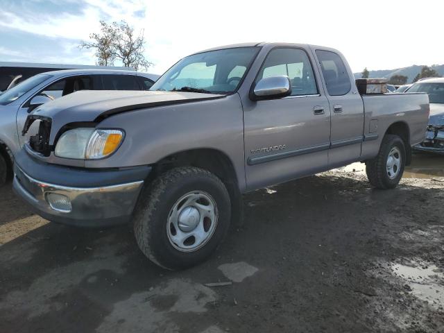 TOYOTA TUNDRA ACC 2001 gray  gas 5TBRT34181S131252 photo #1