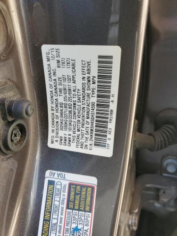 2016 HONDA CR-V SE - 2HKRM3H45GH514590