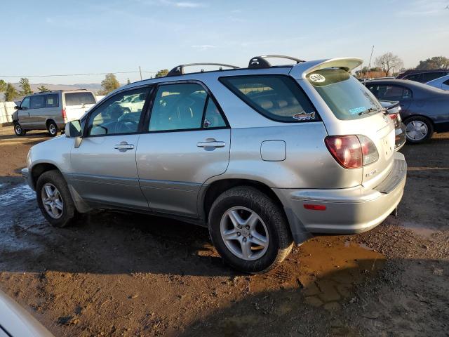 LEXUS RX 300 1999 silver 4dr spor gas JT6HF10U1X0077987 photo #3