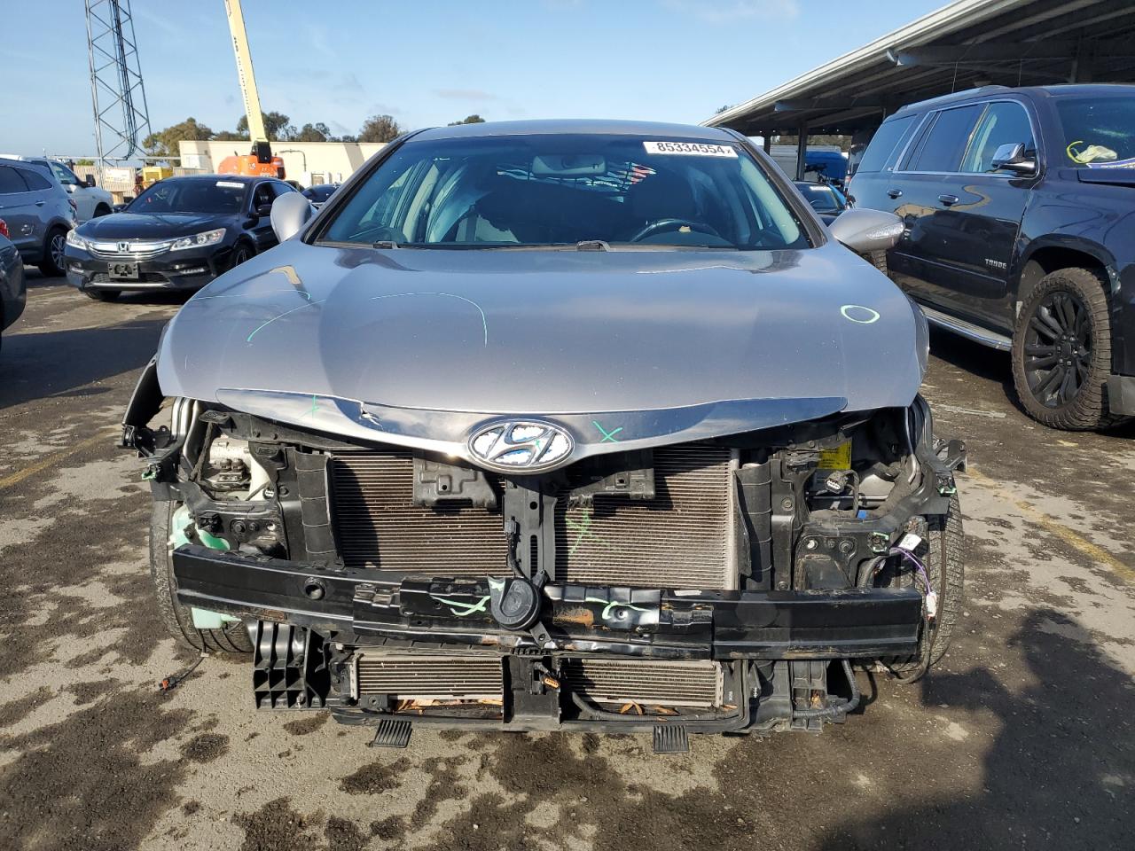 Lot #3029324755 2013 HYUNDAI SONATA HYB