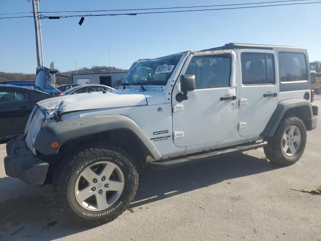 JEEP WRANGLER U 2013 white 4dr spor flexible fuel 1C4BJWDG2DL680102 photo #1