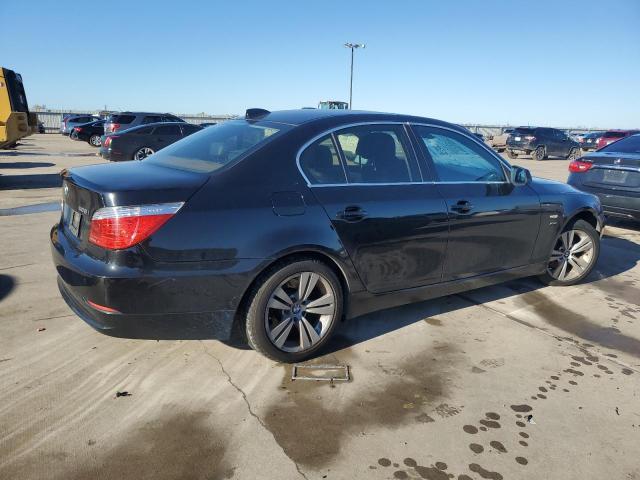 BMW 5 SERIES 2010 black  gas WBANV1C57AC443134 photo #4