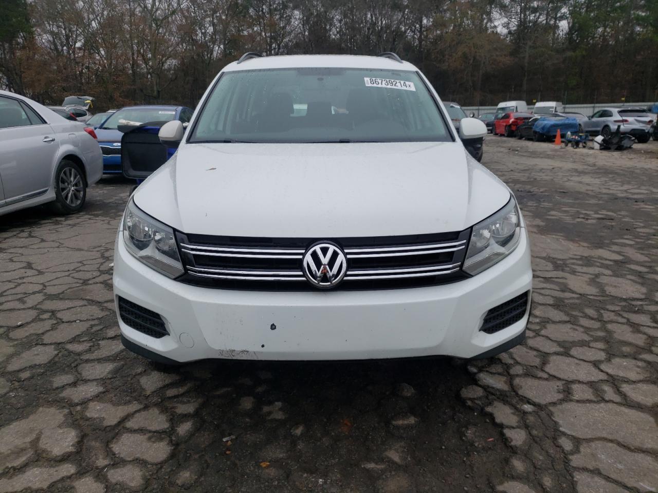 Lot #3037756299 2017 VOLKSWAGEN TIGUAN S