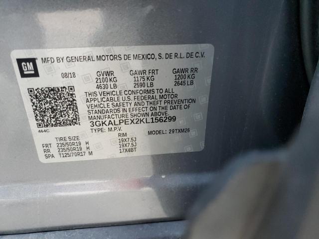 2019 GMC TERRAIN SL - 3GKALPEX2KL156299