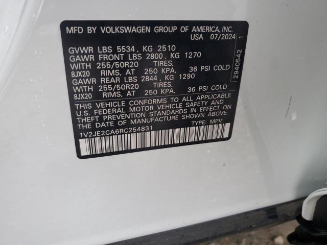 2024 VOLKSWAGEN ATLAS CROS - 1V2JE2CA6RC254831