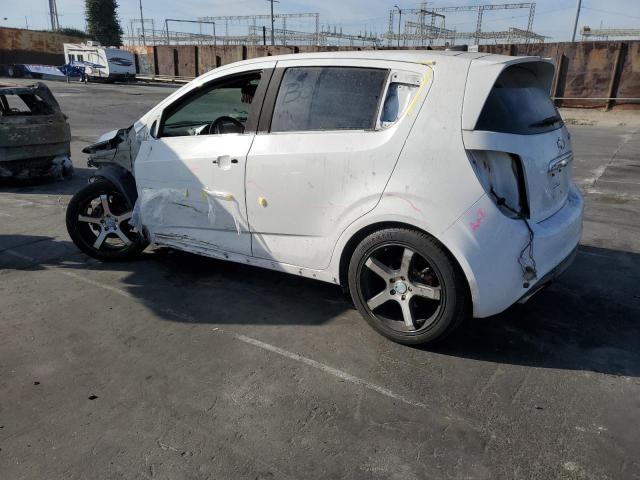 CHEVROLET SONIC RS 2014 white  gas 1G1JH6SB3E4157674 photo #3