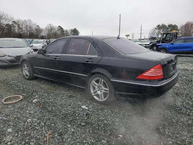 MERCEDES-BENZ S 500 2006 black sedan 4d gas WDBNG75J16A479767 photo #3