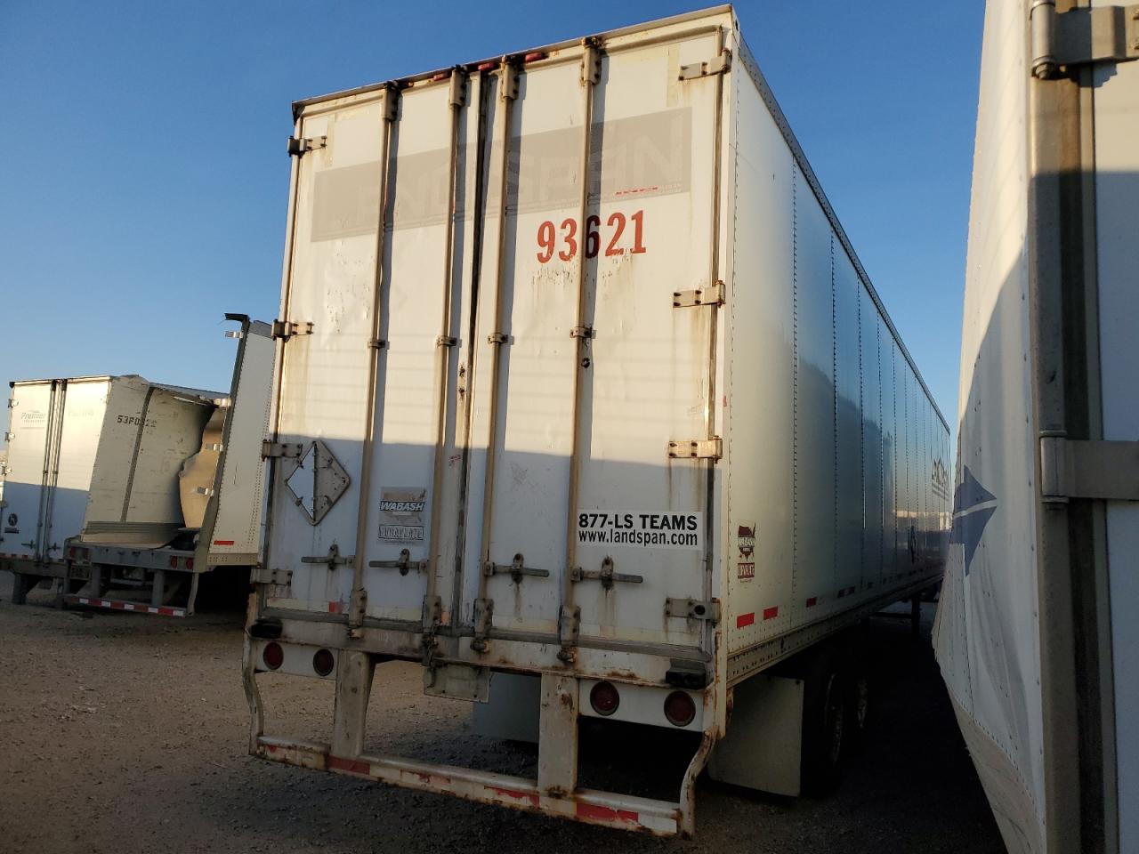 Lot #3048504878 2000 WABASH TRAILER