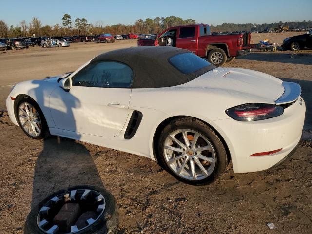 PORSCHE BOXSTER BA 2023 white  gas WP0CA2A88PS205171 photo #3