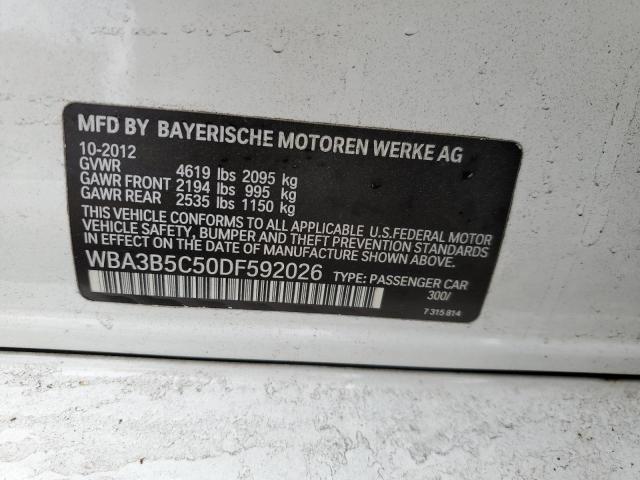 VIN WBA3B5C50DF592026 2013 BMW 3 SERIES no.12