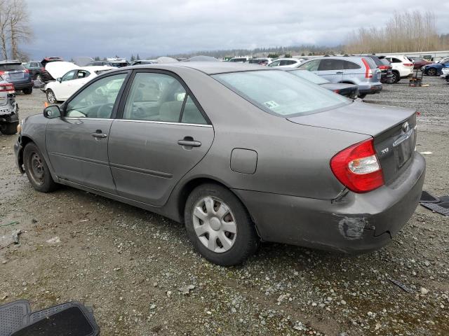 TOYOTA CAMRY LE 2002 gray  gas JTDBE32K520006180 photo #3