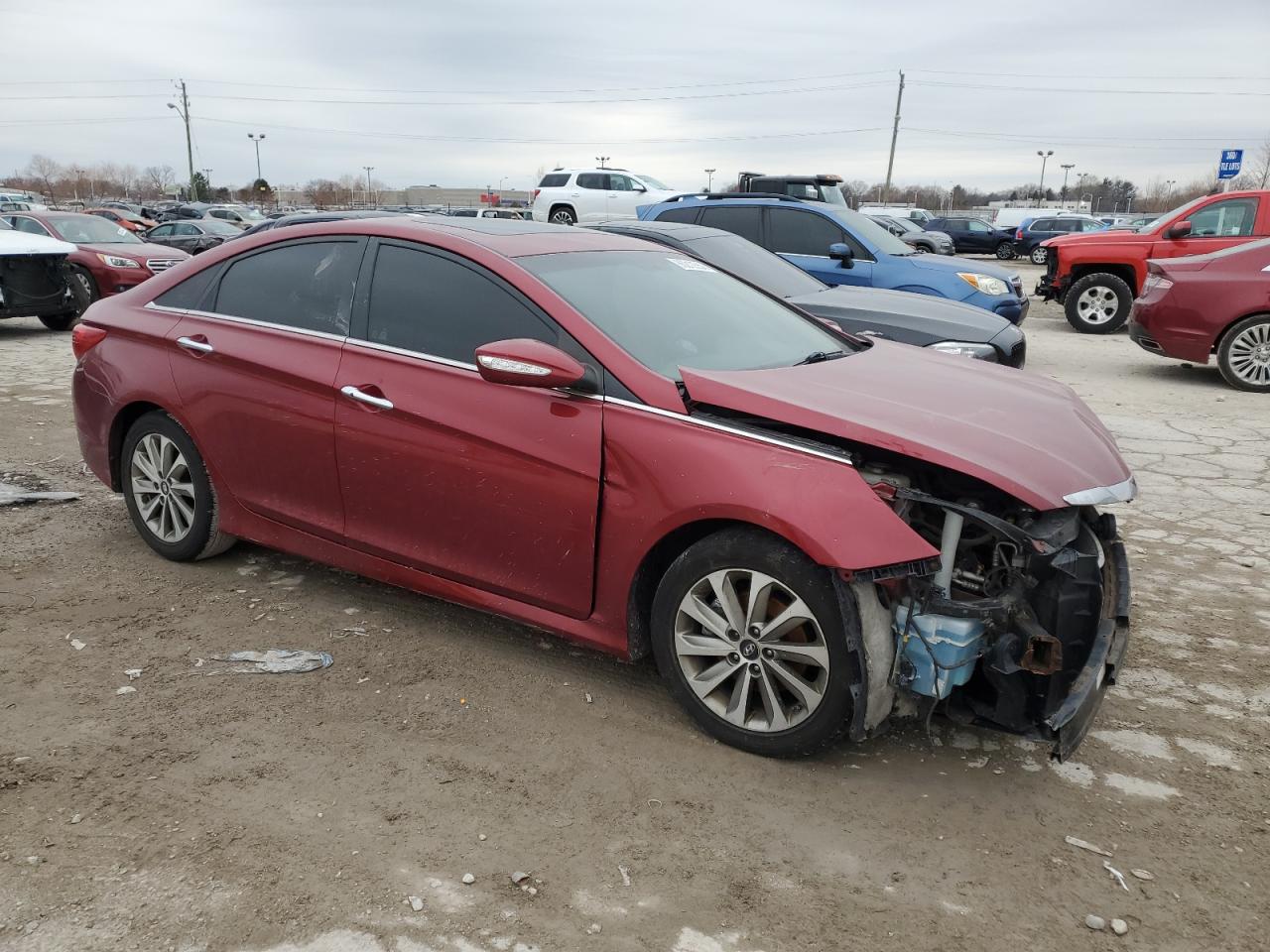 Lot #3034300122 2014 HYUNDAI SONATA SE