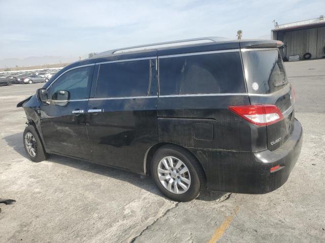 NISSAN QUEST S 2012 black sports v gas JN8AE2KP9C9043705 photo #3