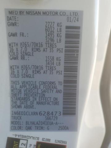 2024 NISSAN FRONTIER S - 1N6ED1CLXRN628473