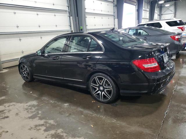 MERCEDES-BENZ C 300 4MAT 2013 black  gas WDDGF8AB8DR260813 photo #3