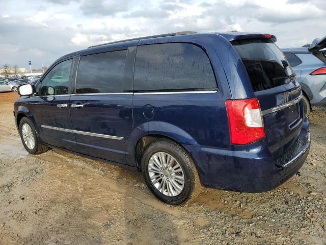 CHRYSLER TOWN & COU 2015 blue  flexible fuel 2C4RC1CGXFR583219 photo #3