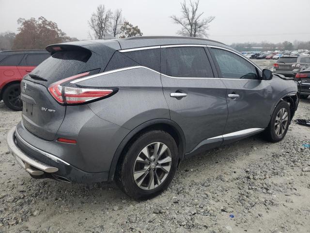 NISSAN MURANO S 2017 gray  gas 5N1AZ2MH6HN116335 photo #4