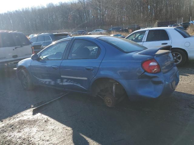 DODGE NEON SXT 2003 blue sedan 4d gas 1B3ES56C93D140657 photo #3