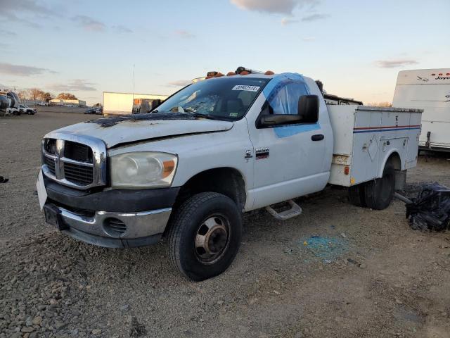 DODGE RAM 3500 S 2008 white chassis diesel 3D6WH46A58G103247 photo #1