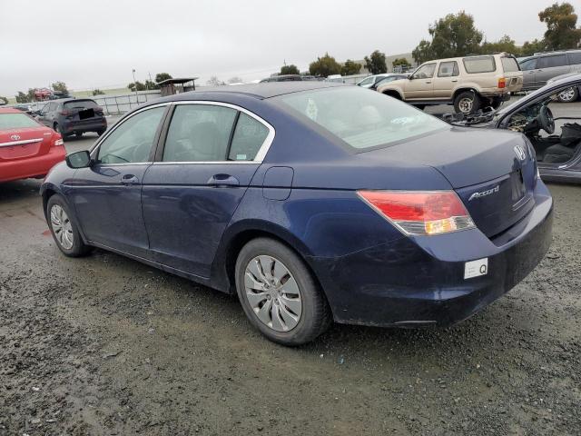 HONDA ACCORD LX 2008 blue  gas 1HGCP26338A090449 photo #3