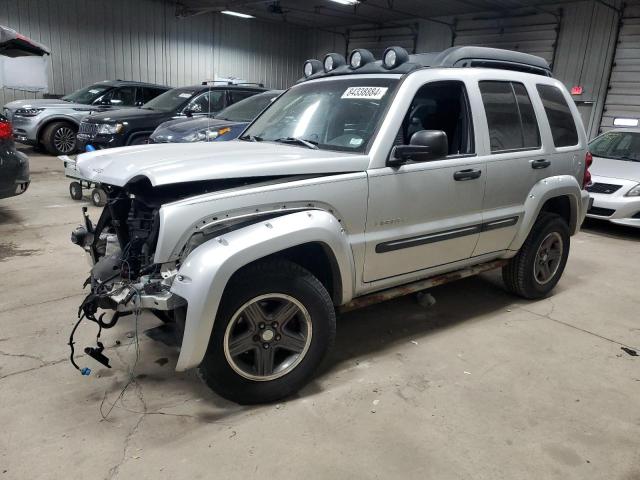 JEEP LIBERTY RE 2004 silver  gas 1J4GL38K74W270904 photo #1