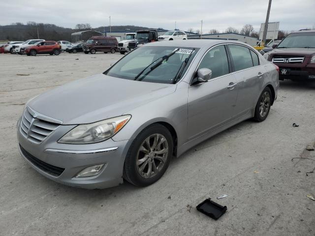 HYUNDAI GENESIS 3. 2013 silver sedan 4d gas KMHGC4DD2DU208787 photo #1