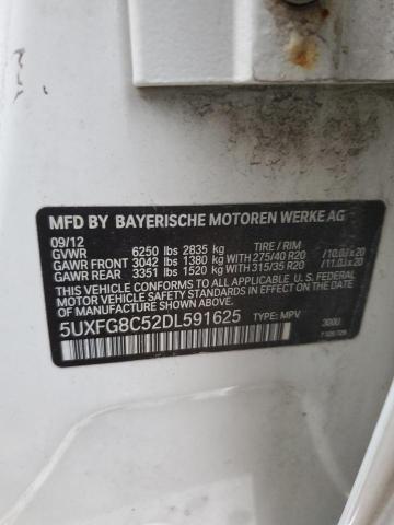 VIN 5UXFG8C52DL591625 2013 BMW X6 no.13