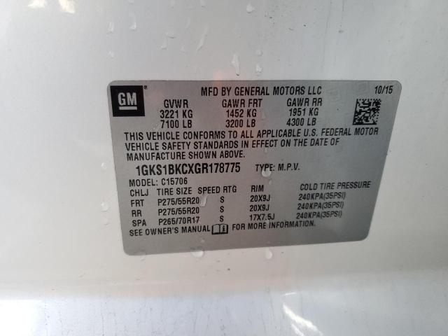 2016 GMC YUKON SLT - 1GKS1BKCXGR178775