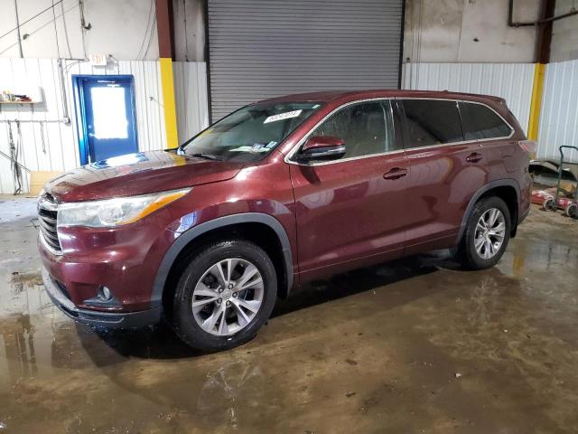 Vin: 5tdbkrfhxfs162633, lot: 83247014, toyota highlander le 2015 img_1