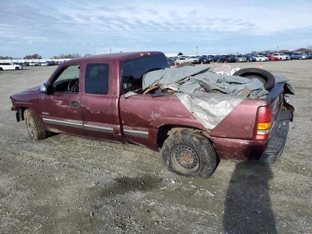 CHEVROLET SILVERADO 2001 maroon  gas 2GCEC19V111278803 photo #3