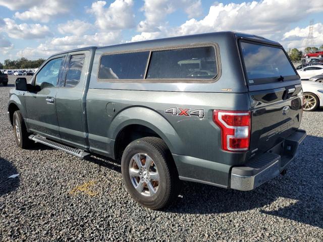 FORD F150 SUPER 2018 gray  gas 1FTEX1EP8JKE74491 photo #3