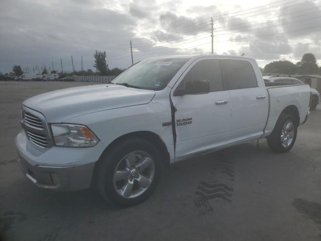 RAM 1500 SLT 2014 white crew pic gas 1C6RR6LT2ES180137 photo #1