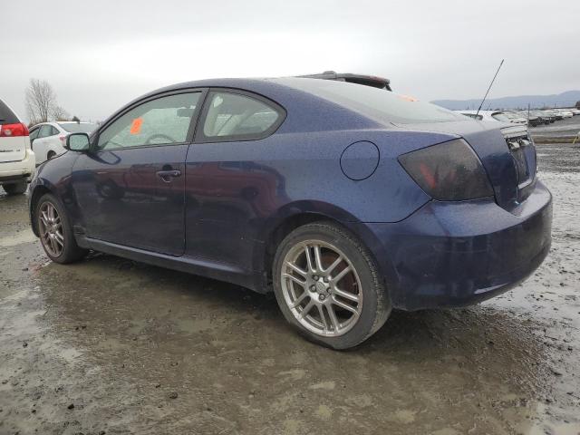 TOYOTA SCION TC 2006 blue hatchbac gas JTKDE177560125136 photo #3