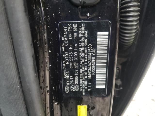 2018 GENESIS G90 PREMIU KMHG34JA2JU041580