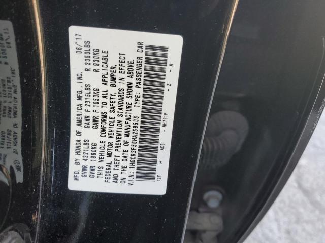 2017 HONDA ACCORD SPO - 1HGCR2F56HA259505