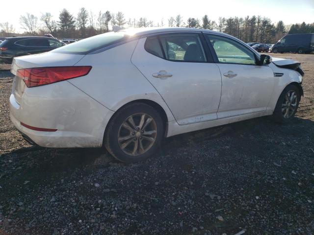 KIA OPTIMA LX 2013 white  gas 5XXGM4A71DG140181 photo #4