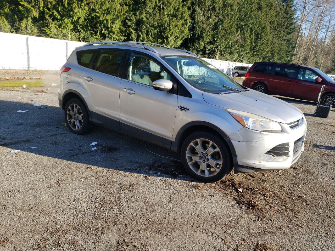 Lot #3034519735 2014 FORD ESCAPE TIT