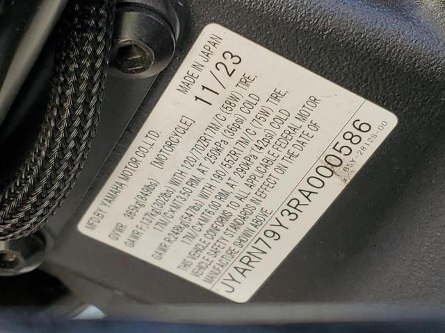 2024 YAMAHA MTN1000 C JYARN79Y3RA000586