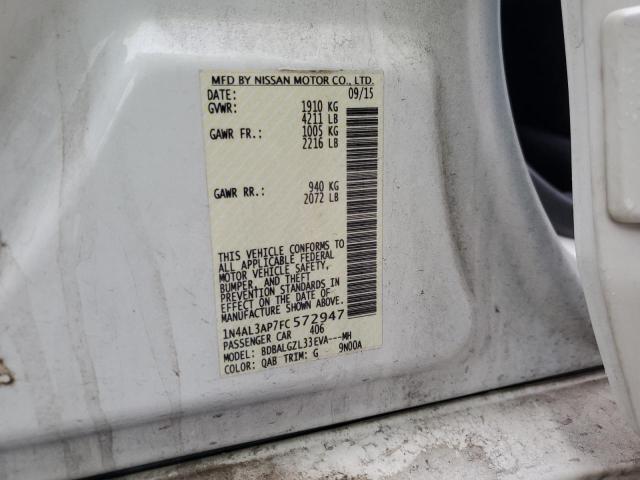 2015 NISSAN ALTIMA 2.5 - 1N4AL3AP7FC572947