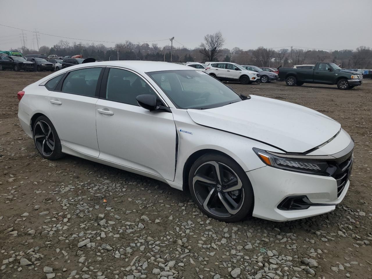 Lot #3028649276 2022 HONDA ACCORD HYB