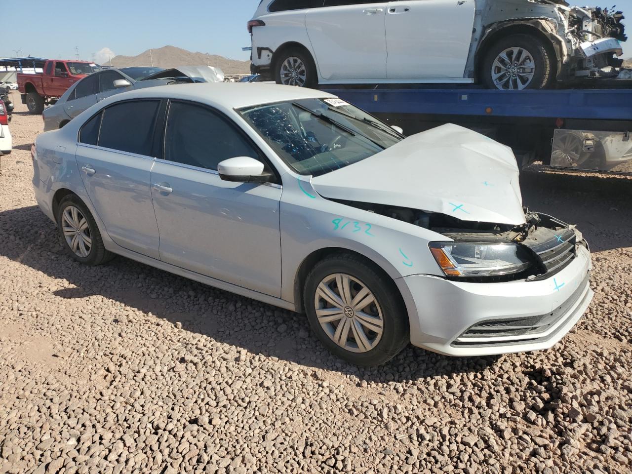 Lot #3024520361 2017 VOLKSWAGEN JETTA S