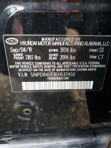 2020 HYUNDAI ELANTRA SE - 5NPD84LF3LH532450