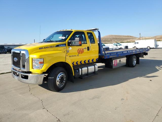 FORD F650 SUPER 2019 yellow  diesel 1FDWX6DC7KDF08177 photo #1